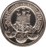 2011 ONE POUND £1 EDINBURGH BRILLIANT UNCIRCULATED BU - £1 BU - Cambridgeshire Coins