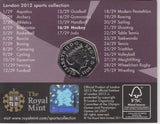 2011 Royal Mint London 2012 Olympic 50p Sports Collection Pack BU Album Hockey - 50p Olympic BU Pack - Cambridgeshire Coins