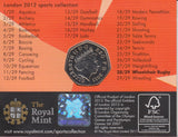 2011 Royal Mint London 2012 Olympic 50p Sports Collection Pack BU Album Wheel Chair Rugby - 50p Olympic BU Pack - Cambridgeshire Coins