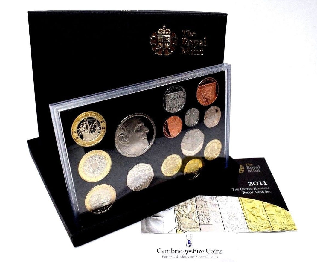 2011 Royal Mint Proof Set - ROYAL MINT PROOF SET - Cambridgeshire Coins