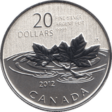 2011 SILVER 20 DOLLARS ROYAL CANADIAN MAPLE LEAF MINT WITH COA - SILVER WORLD COINS - Cambridgeshire Coins