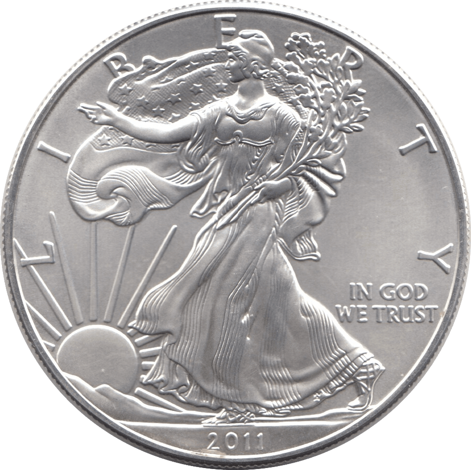 2011 SILVER LIBERTY DOLLAR USA - SILVER WORLD COINS - Cambridgeshire Coins