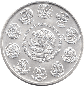 2011 SILVER MEXICAN LIBERTAD 1oz .999 FINE SILVER IN CAPSULE - SILVER WORLD COINS - Cambridgeshire Coins