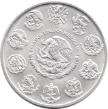 2011 SILVER MEXICAN LIBERTAD 1oz .999 FINE SILVER IN CAPSULE - SILVER WORLD COINS - Cambridgeshire Coins