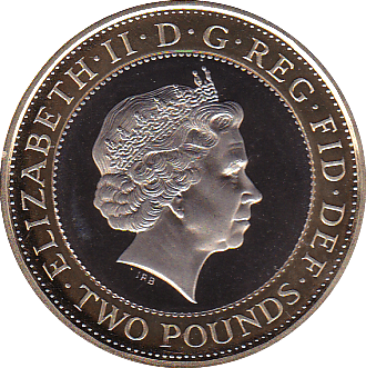 2011 TWO POUND £2 PROOF COIN KING JAMES BIBLE - £2 Proof - Cambridgeshire Coins