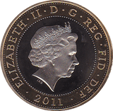 2011 TWO POUND £2 PROOF COIN MARY ROSE 500TH ANNIVERSARY - £2 Proof - Cambridgeshire Coins