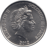 2012 10 CENTS SOLOMON ISLANDS - WORLD COINS - Cambridgeshire Coins