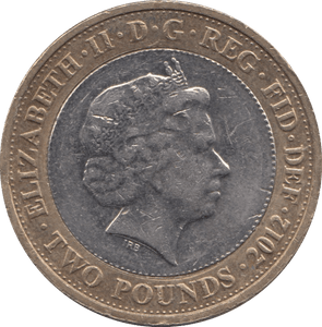 2012 £2 CIRCULATED BIRTH CHARLES DICKENS - £2 CIRCULATED - Cambridgeshire Coins