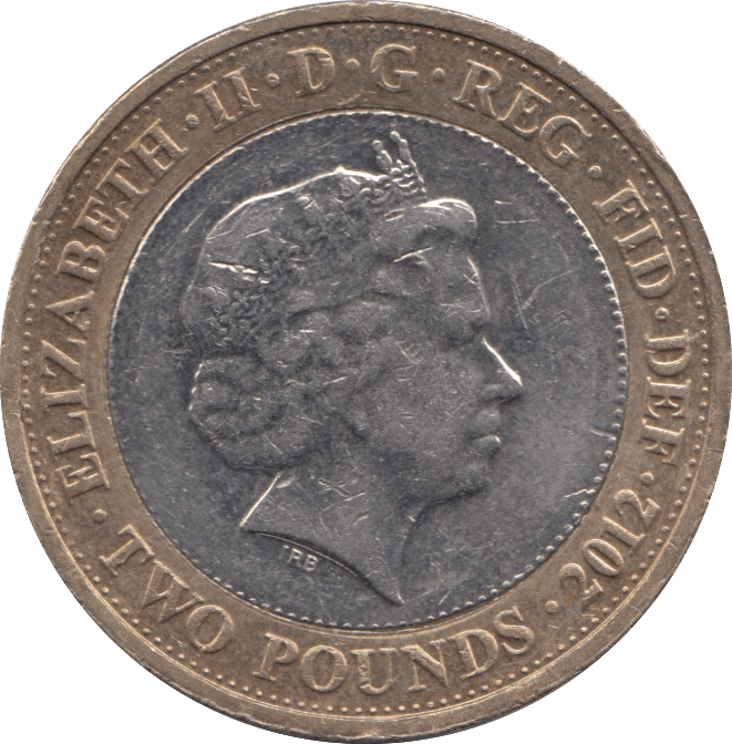2012 £2 CIRCULATED BIRTH CHARLES DICKENS - £2 CIRCULATED - Cambridgeshire Coins