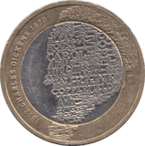 2012 £2 CIRCULATED BIRTH CHARLES DICKENS - £2 CIRCULATED - Cambridgeshire Coins