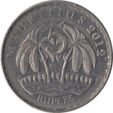 2012 5 RUPEES MAURITIUS - WORLD COINS - Cambridgeshire Coins