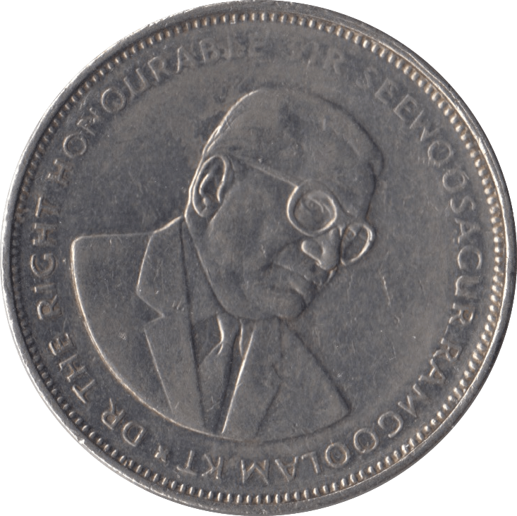 2012 5 RUPEES MAURITIUS - WORLD COINS - Cambridgeshire Coins