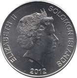 2012 50 CENTS SOLOMON ISLAND - WORLD COINS - Cambridgeshire Coins