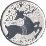 2012 CANADA SILVER TWENTY DOLLARS - SILVER WORLD COINS - Cambridgeshire Coins