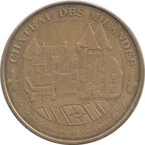 2012 CHATEAU DE MILANDES COMMEMORATIVE MEDALLION - WORLD COINS - Cambridgeshire Coins