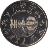2012 FIVE POUND £5 LONDON OLYMPIC BRILLIANT UNCIRCULATED BU - £5 BU - Cambridgeshire Coins