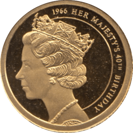 2012 GOLD PROOF 1966-HM 40th BIRTHDAY THE QUEEN'S DIAMOND JUBILEE. WITH COA REF 30 - GOLD COMMEMORATIVE - Cambridgeshire Coins