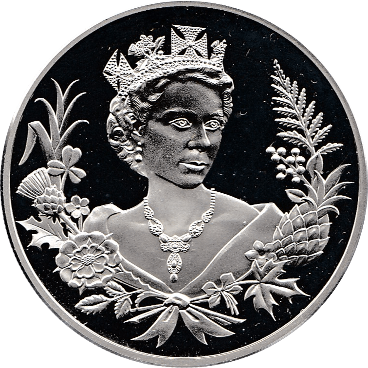 2012 LIFETIME OF SERVICE SILVER PROOF COMMEMORATIVE MEDALLION 2 DOLLARS REF 1 - SILVER PROOF COMMEMORATIVE - Cambridgeshire Coins