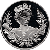 2012 LIFETIME OF SERVICE SILVER PROOF COMMEMORATIVE MEDALLION 2 DOLLARS REF 1 - SILVER PROOF COMMEMORATIVE - Cambridgeshire Coins