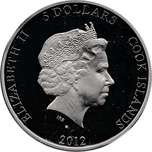 2012 LIFETIME OF SERVICE SILVER PROOF COMMEMORATIVE MEDALLION DIAMOND JUBILEE 5 DOLLARS REF 5 - SILVER PROOF COMMEMORATIVE - Cambridgeshire Coins