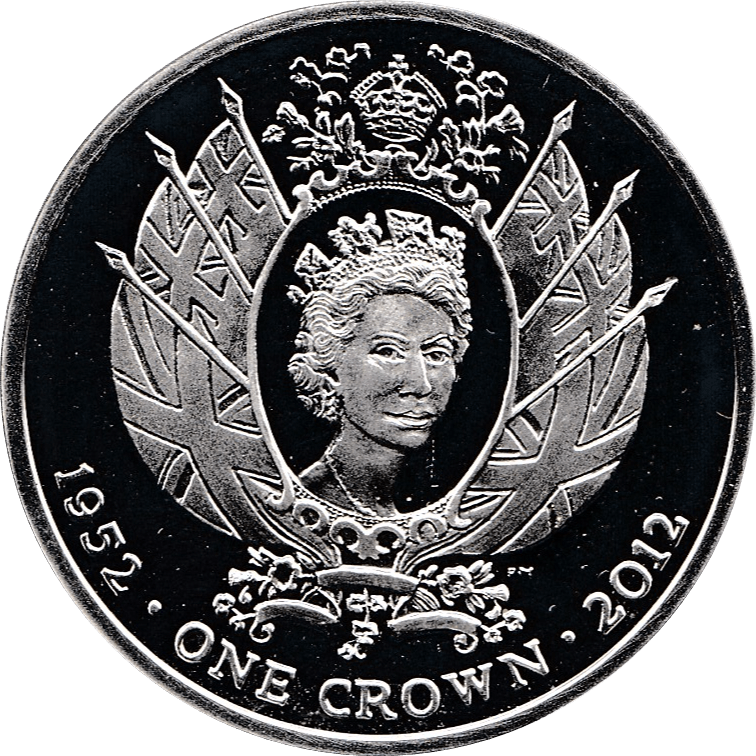 2012 LIFETIME OF SERVICE SILVER PROOF COMMEMORATIVE MEDALLION DIAMOND JUBILEE CROWN REF 4 - SILVER PROOF COMMEMORATIVE - Cambridgeshire Coins