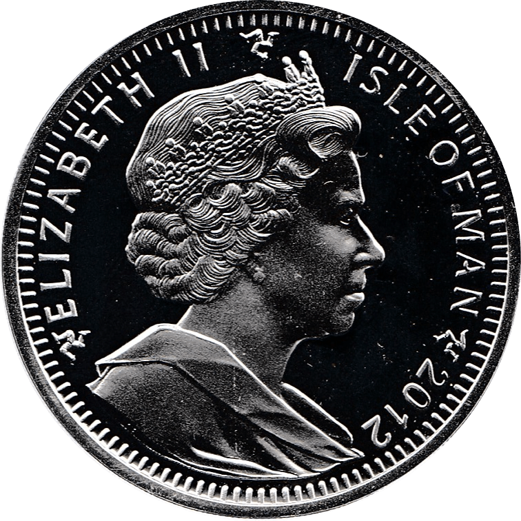 2012 LIFETIME OF SERVICE SILVER PROOF COMMEMORATIVE MEDALLION DIAMOND JUBILEE CROWN REF 6 - SILVER PROOF COMMEMORATIVE - Cambridgeshire Coins