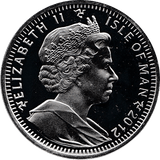 2012 LIFETIME OF SERVICE SILVER PROOF COMMEMORATIVE MEDALLION DIAMOND JUBILEE CROWN REF 6 - SILVER PROOF COMMEMORATIVE - Cambridgeshire Coins