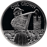 2012 LIFETIME OF SERVICE SILVER PROOF COMMEMORATIVE MEDALLION DIAMOND JUBILEE CROWN REF 6 - SILVER PROOF COMMEMORATIVE - Cambridgeshire Coins