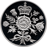 2012 LIFETIME OF SERVICE SILVER PROOF COMMEMORATIVE MEDALLION DIAMOND JUBILEE TWO DOLLARS REF 7 - SILVER PROOF COMMEMORATIVE - Cambridgeshire Coins