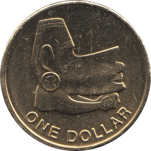 2012 ONE DOLLAR SOLOMON ISLANDS - WORLD COINS - Cambridgeshire Coins