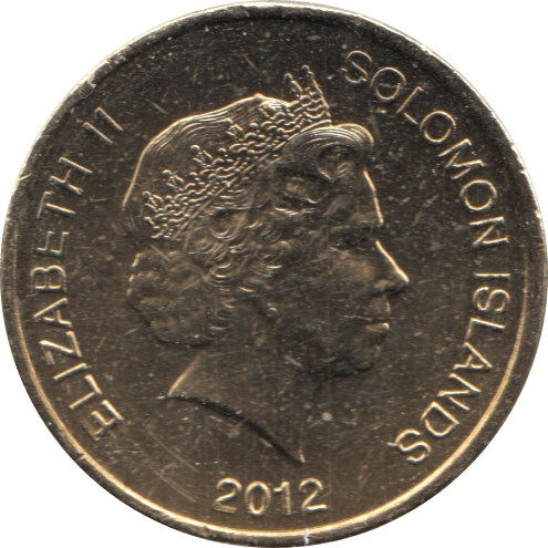 2012 ONE DOLLAR SOLOMON ISLANDS - WORLD COINS - Cambridgeshire Coins