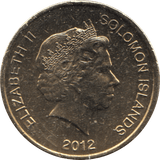 2012 ONE DOLLAR SOLOMON ISLANDS - WORLD COINS - Cambridgeshire Coins