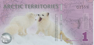 2012 ONE POLAR DOLLAR BANKNOTE ARCTIC TERRITORIES REF 829 - World Banknotes - Cambridgeshire Coins