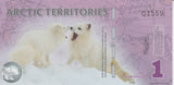 2012 ONE POLAR DOLLAR BANKNOTE ARCTIC TERRITORIES REF 829 - World Banknotes - Cambridgeshire Coins