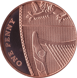 2012 PROOF DECIMAL ONE PENNY - 1p Proof - Cambridgeshire Coins