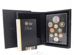 2012 ROYAL MINT PROOF SET - Proof Set Black - Cambridgeshire Coins