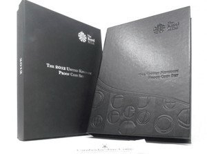 2012 ROYAL MINT PROOF SET - Proof Set Black - Cambridgeshire Coins