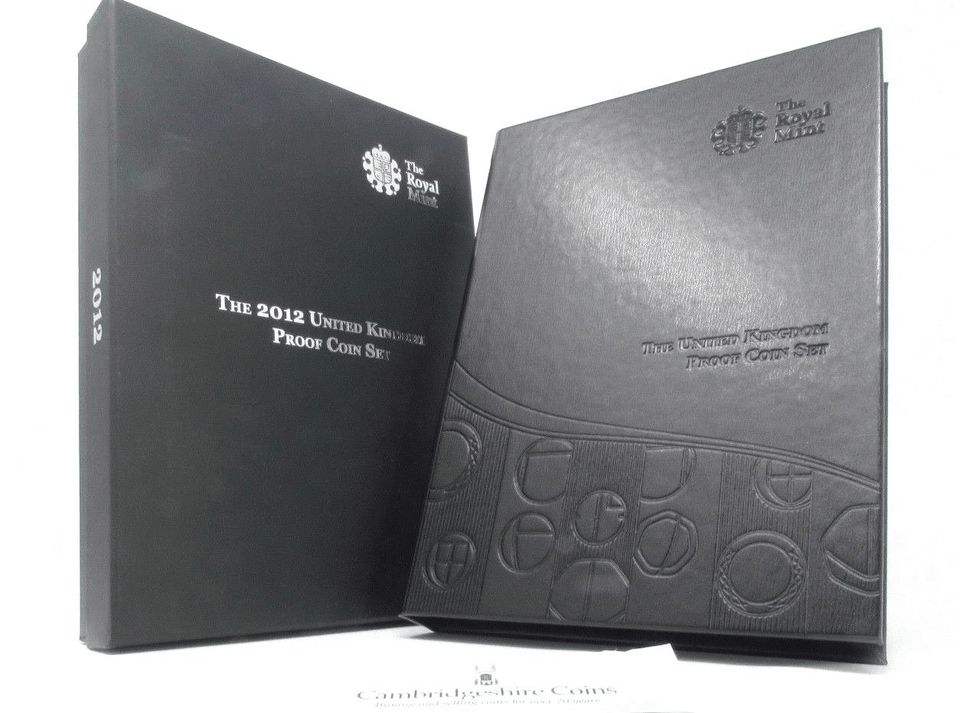 2012 ROYAL MINT PROOF SET - Proof Set Black - Cambridgeshire Coins