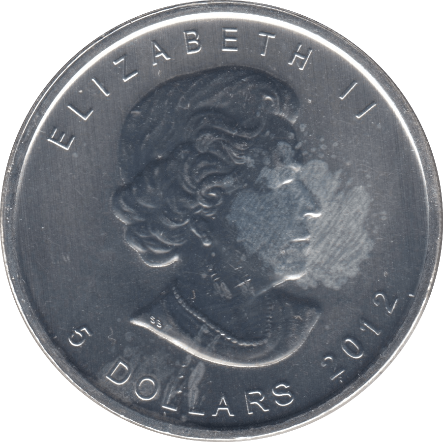 2012 SILVER 5 DOLLARS ROYAL CANADIAN MINT 1OZ COUGAR - SILVER WORLD COINS - Cambridgeshire Coins