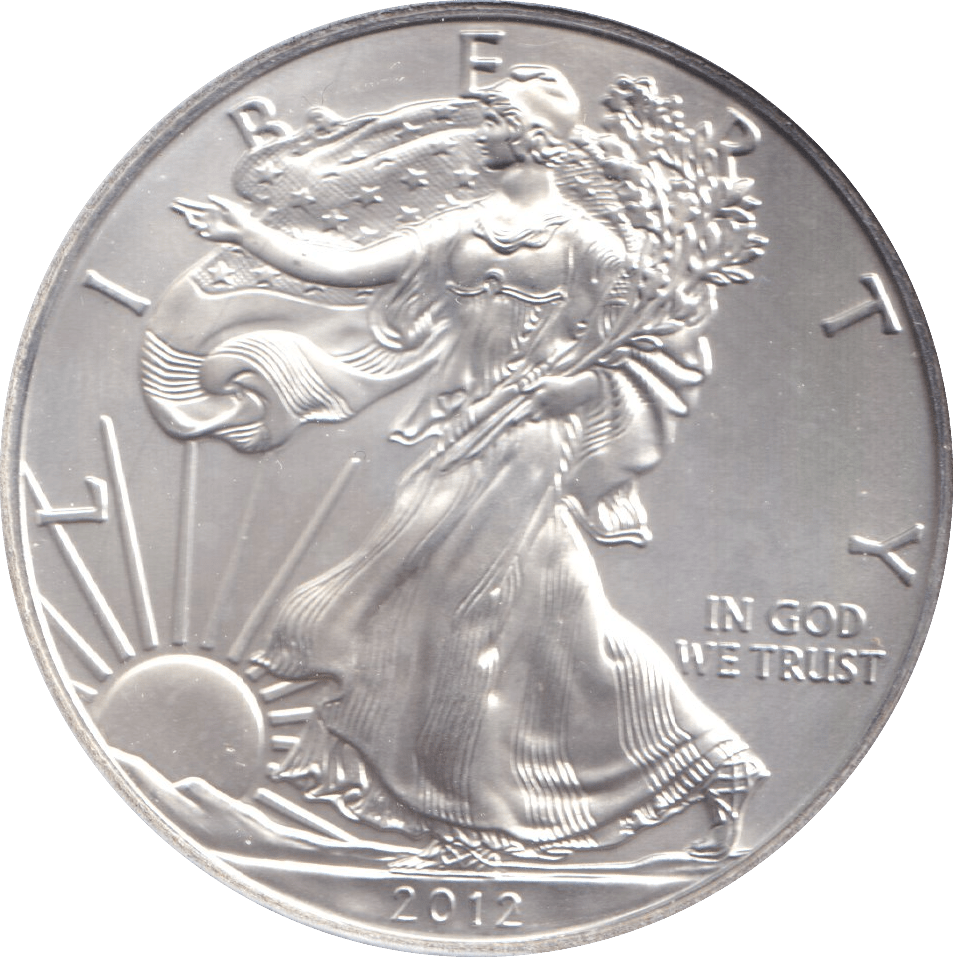 2012 SILVER LIBERTY DOLLAR USA - Cambridgeshire Coins