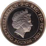 2012 TWO POUND £2 PROOF COIN CHARLES DICKENS 200TH ANNIVERSARY - £2 Proof - Cambridgeshire Coins