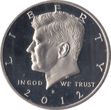 2012 USA HALF DOLLAR ( PROOF ) 1 - WORLD COINS - Cambridgeshire Coins