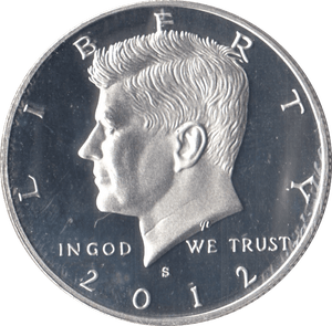 2012 USA HALF DOLLAR ( PROOF ) 2 - WORLD COINS - Cambridgeshire Coins