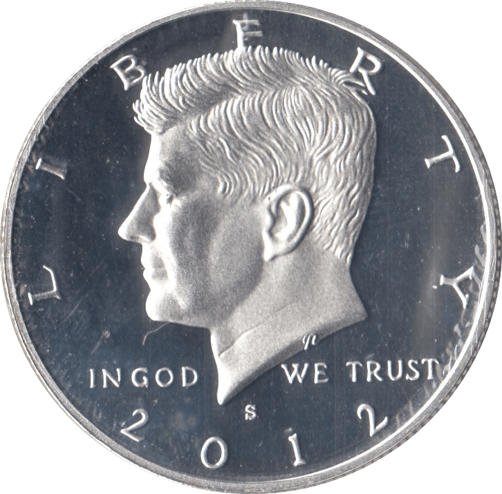 2012 USA HALF DOLLAR ( PROOF ) 2 - WORLD COINS - Cambridgeshire Coins