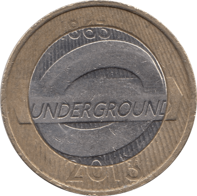 2013 £2 CIRCULATED ROUNDEL LONDON UNDERGROUND - £2 CIRCULATED - Cambridgeshire Coins