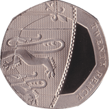 2013 20P TWENTY PENCE PROOF COIN SECTION OF SHIELD - 20p Proof - Cambridgeshire Coins