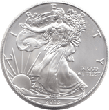 2013 AMERICAN EAGLE SILVER DOLLAR USA - SILVER WORLD COINS - Cambridgeshire Coins