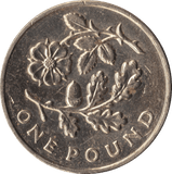 2013 CIRCULATED £1 Floral Rose - £1 CIRCULATED - Cambridgeshire Coins