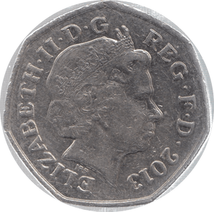 2013 CIRCULATED 50P CHRISTOPHER IRONSIDE BIRTHDAY - 50P CIRCULATED - Cambridgeshire Coins