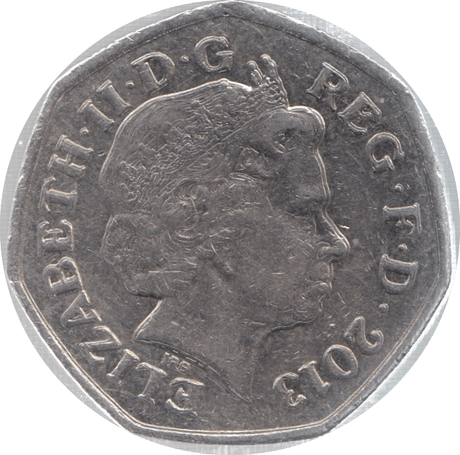 2013 CIRCULATED 50P CHRISTOPHER IRONSIDE BIRTHDAY - 50P CIRCULATED - Cambridgeshire Coins